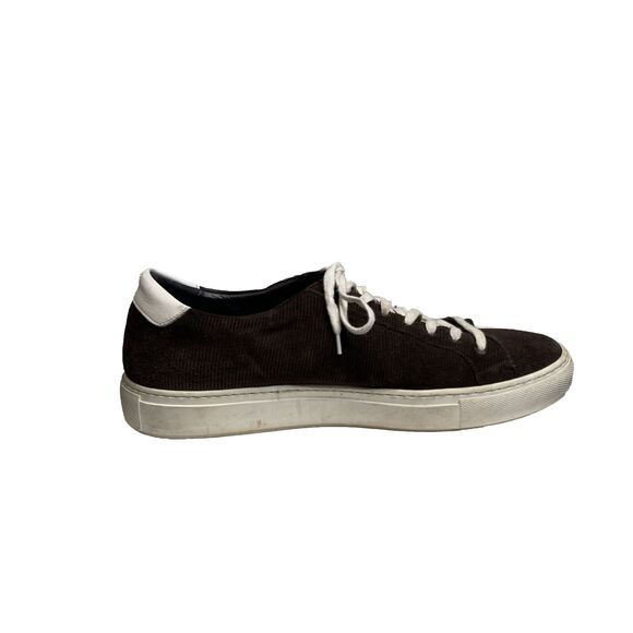 Ankari Floruss Brown Suede Sneakers Size 12 Italian Casual Stylish Trainers - Picture 1 of 7